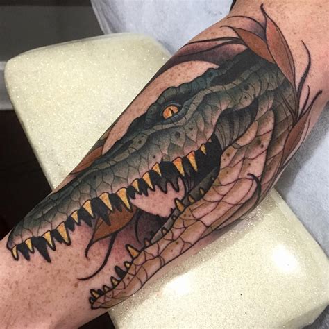 Mama says alligators are ornery cause they've got all them teeth and no… | Tattoos, Alligator ...