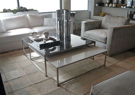 Gray & white glass coffee tables now available at Kom Furniture For ...