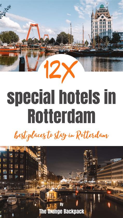 12 best hotels in Rotterdam: special places to stay - The Orange Backpack