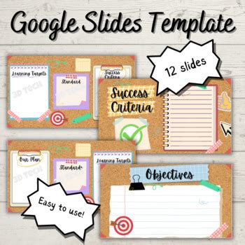 Daily Agenda Slides Template by 3D Tech Teacher | TPT