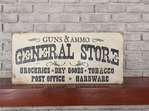 Large Rustic Wood Sign - "General Store" Fixer Upper, HGTV, DIY ...