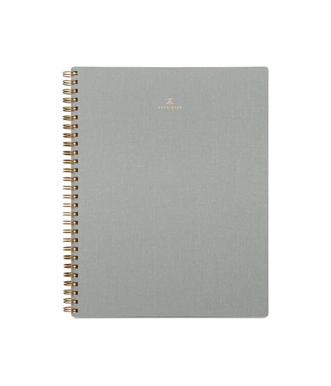 Our signature notebook—the classic keeper of everyday things: records, thoughts, drawings ...