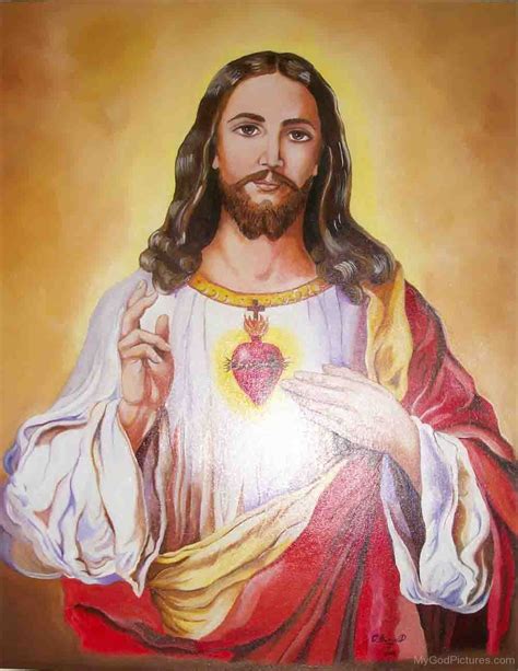 Sacred Heart Of Jesus Christ - God Pictures