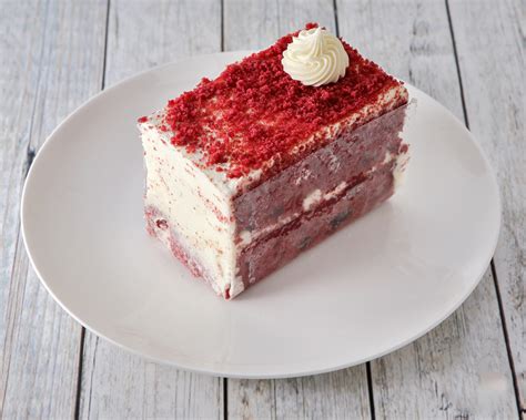 Red Velvet Cake Slice - Paul's Bakery