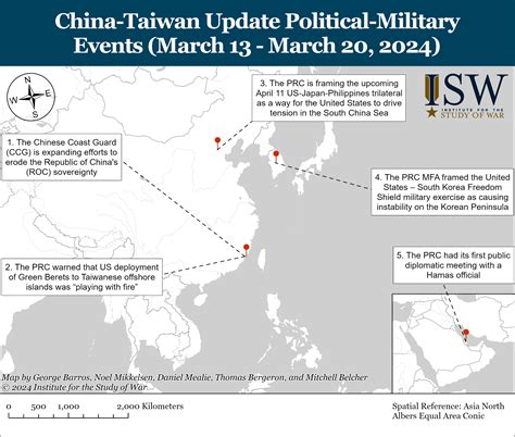 China-Taiwan Weekly Update, March 22, 2024 | Institute for the Study of War