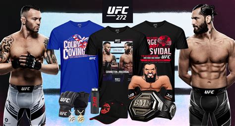 UFC 272 Covington vs Masvidal Shirts Clothing Event Gear