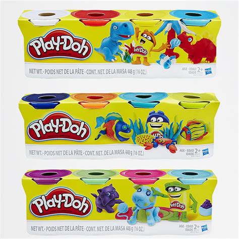 Play-Doh 4 Pack Classic Assorted | Target Australia