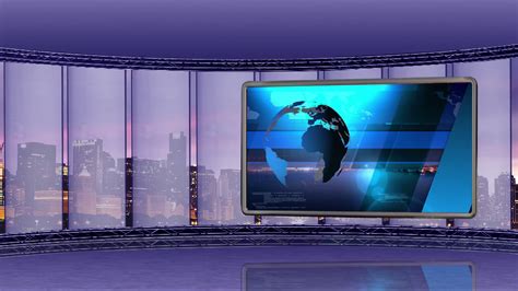 Free Green Screen Backgrounds TV Studio