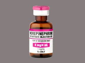 norepinephrine bitartrate intravenous : Uses, Side Effects, Interactions, Pictures, Warnings ...