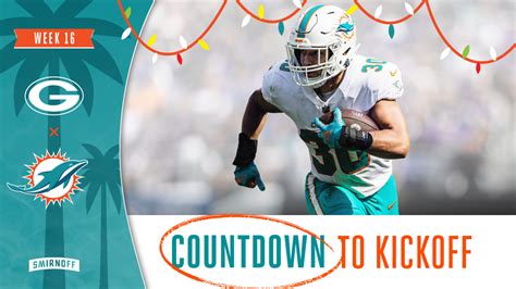 Green Bay Packers vs Miami Dolphins | Countdown to Kickoff