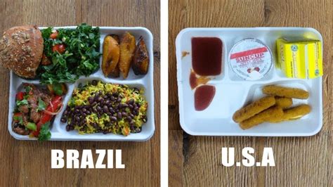 School Lunches from Around the World Make American Students Want to Study Abroad - Brilliant News