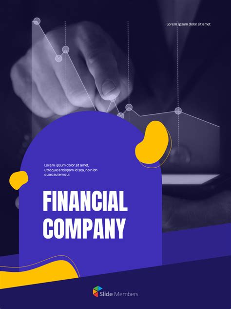 Financial Company Report Template Design Google Slides Templates