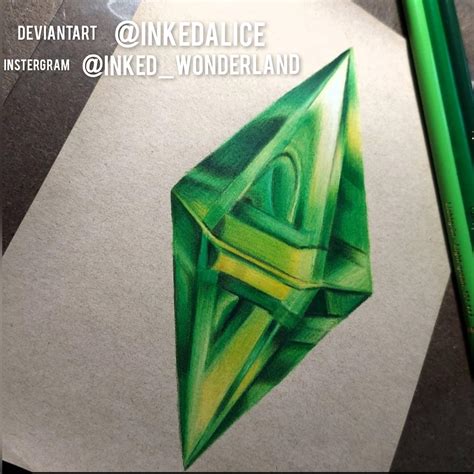 Sims4 Plumbob by inkedalice on DeviantArt