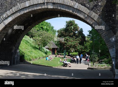 Gardens at the Castle Museum, Norwich Stock Photo - Alamy