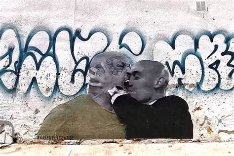 El beso de Rubiales a Jenni Hermoso llega al arte callejero; Tyson ...