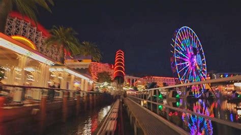 (4K) Incredicoaster Night-Ride POV at Disney California Adventure 2024 Incredicoaster ...