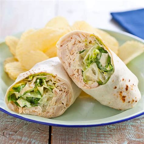 Chicken Caesar Salad Wraps | Cook's Country Recipe