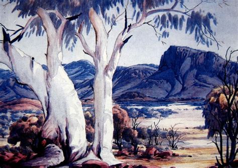 Albert Namatjira - List All Works | Australian painting, Australian art, Australian painters