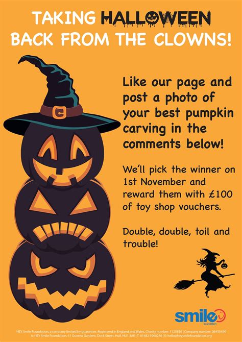 HALLOWEEN PUMPKIN CARVING COMPETITION WINNER ANNOUNCED - HEY Smile ...