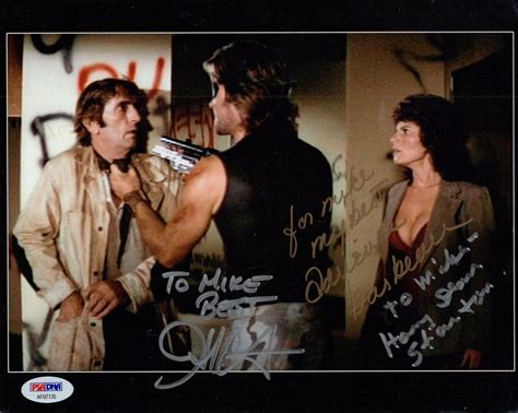 JOHN CARPENTER+STANTON+ADRIENNE BARBEAU SIGNED 8x10 PHOTO TO MIKE JSA LETTER | Autographia