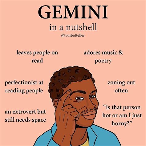 THE GEMINI TALE on Instagram: “Perfectionist at reading people 🤫 ♊ #TheGeminiTale” | Gemini ...