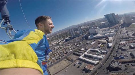 Sky Jump Las Vegas @ Stratosphere Tower (One Year Later) - YouTube