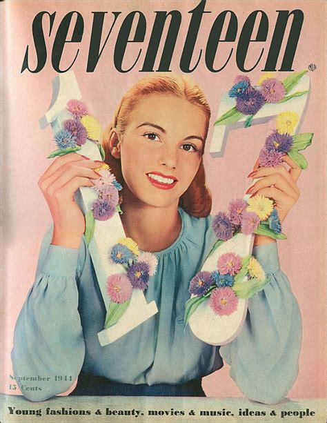 Seventeen Magazine Vintage: 1944 SEVENTEEN MAGAZINE PREMIERE ISSUE