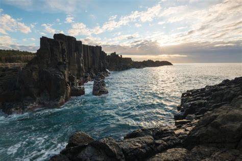 Bombo Headland Sunrise. Bombo, NSW, Australia. Stock Image - Image of river, girl: 84405289