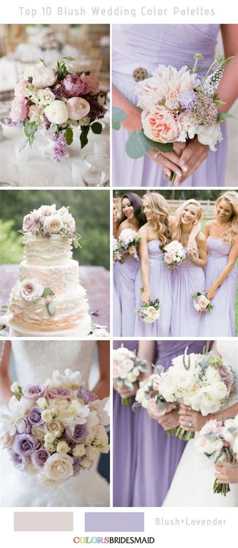 Top 10 Blush Wedding Color Palettes for Your Inspiration - ColorsBridesmaid