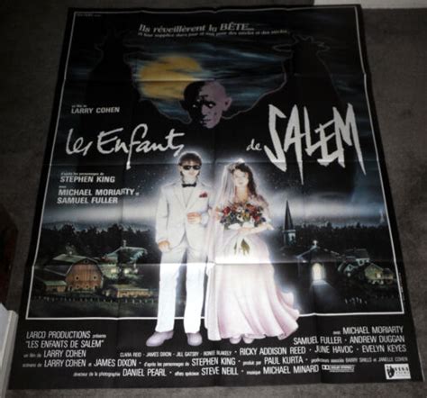 A RETURN TO SALEM'S LOT original large 1987 poster STEPHEN KING/REGGIE NALDER | eBay