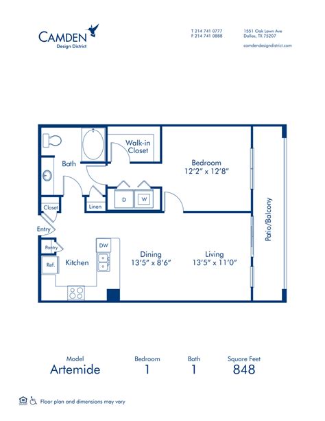 Studio, 1 & 2 Bedroom Apartments in Dallas, TX - Camden Design District