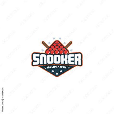 Snooker logo. Sport badge Vector illustration Stock Vector | Adobe Stock