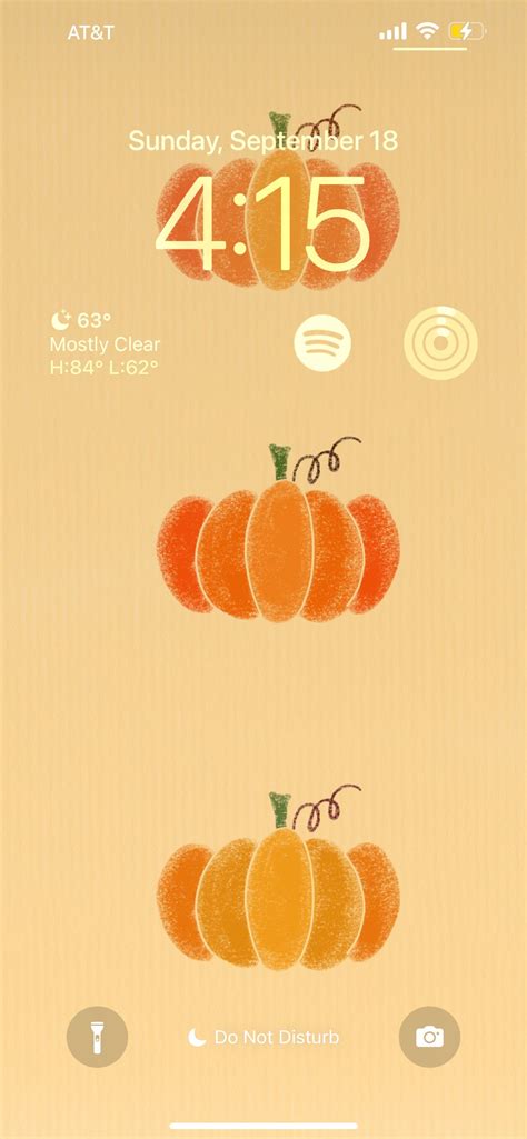 Pumpkin Smart Phone Wallpaper Digital Download - Etsy