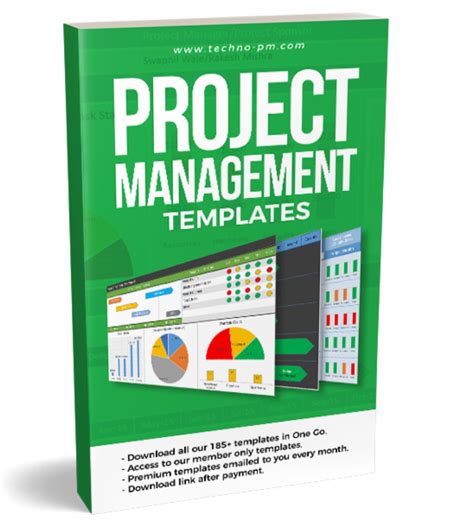 Project Management Dashboard PowerPoint Template Download - Free Project Management Templates