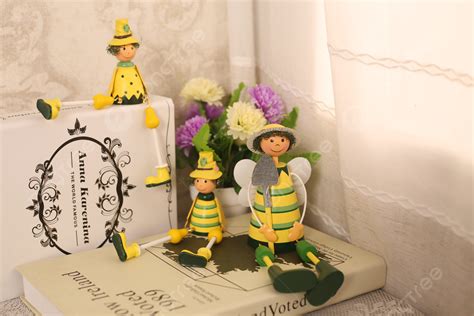 Photographs Of Small Ceramic Dolls At Home Background, Resin Doll, Home ...