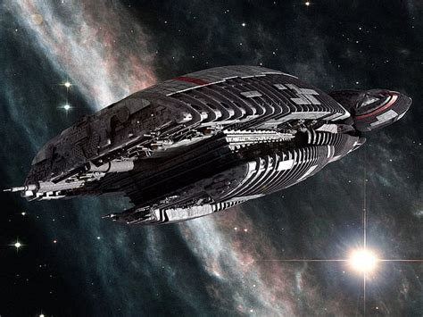 HD wallpaper: gray space ship wallpaper, Battlestar Galactica, spaceship, night | Wallpaper Flare