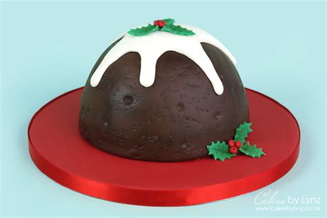 Christmas Pudding Cake Tutorial - Cakes by Lynz