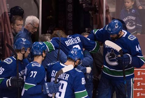 Canucks' Brock Boeser likely done for season with back injury | CBC News