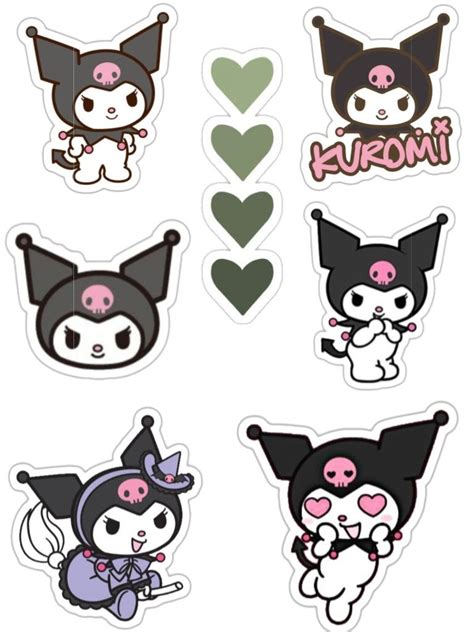 Kuromi sticker in 2023 | Cute stickers, Stickers, Cute