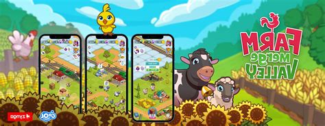 Zynga and CoolGames have launched their Farm Merge Valley on Facebook - Game News 24