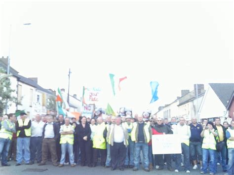 32CSM Fermanagh: Newtownbutler Protest against Loyalist March