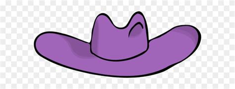 Cowboy Hat Vector Clip Art - Purple Hat Clip Art - Free Transparent PNG Clipart Images Download