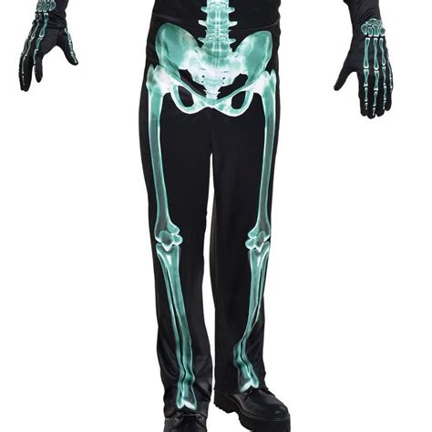 Adult Glow-in-the-Dark Skeleton Costume | Party City