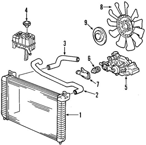 Cooling System for 1999 Chevrolet Silverado 1500 | OEM Parts Online