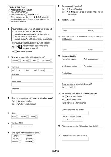 Online Legal Aid Application Form 2024 - Applicationforms.net