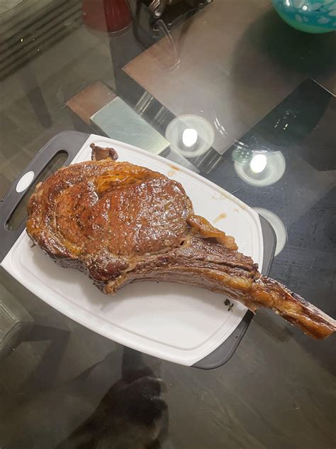 The largest steak I ever made : r/FoodPorn