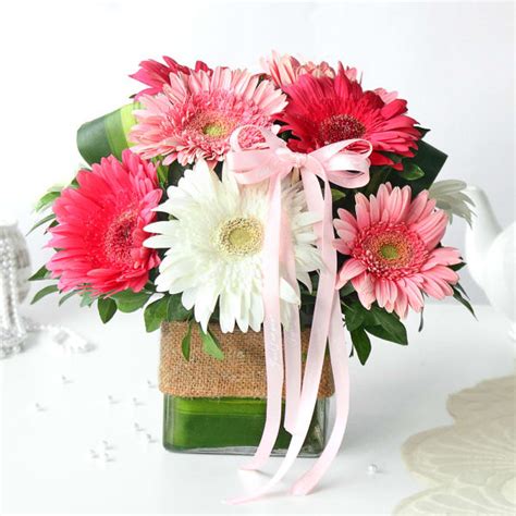 Order Arrangement of Beautiful Gerberas Online at Best Price, Free Delivery|IGP Flowers