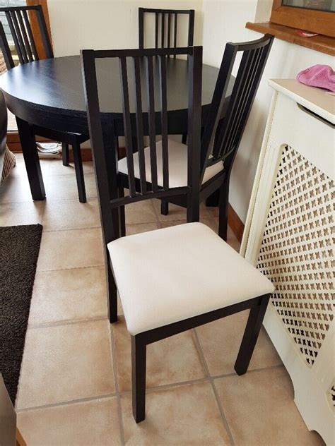 Ikea dining table and 4 chairs | in Wolverhampton, West Midlands | Gumtree
