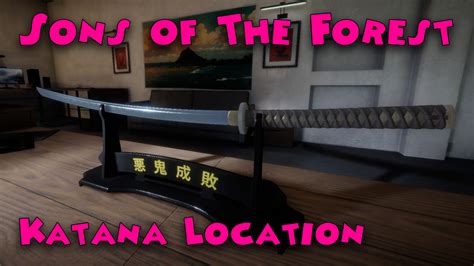 Sons of The Forest - How to get the Katana | Jawsegaming .com