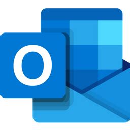 Microsoft outlook Icon - Download in Flat Style